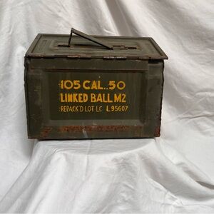 Vintage Military Ammo Box